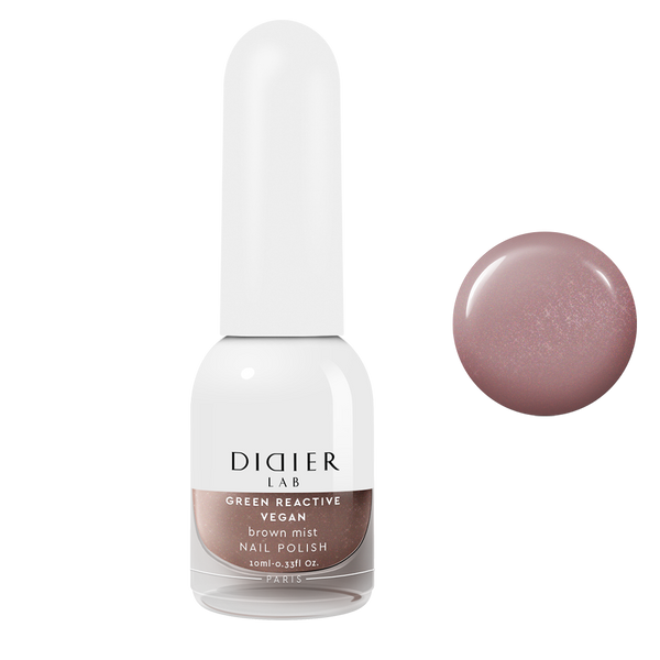 Veganer Nagellack, hema frei, Brown mist, DidierLab, 10ml