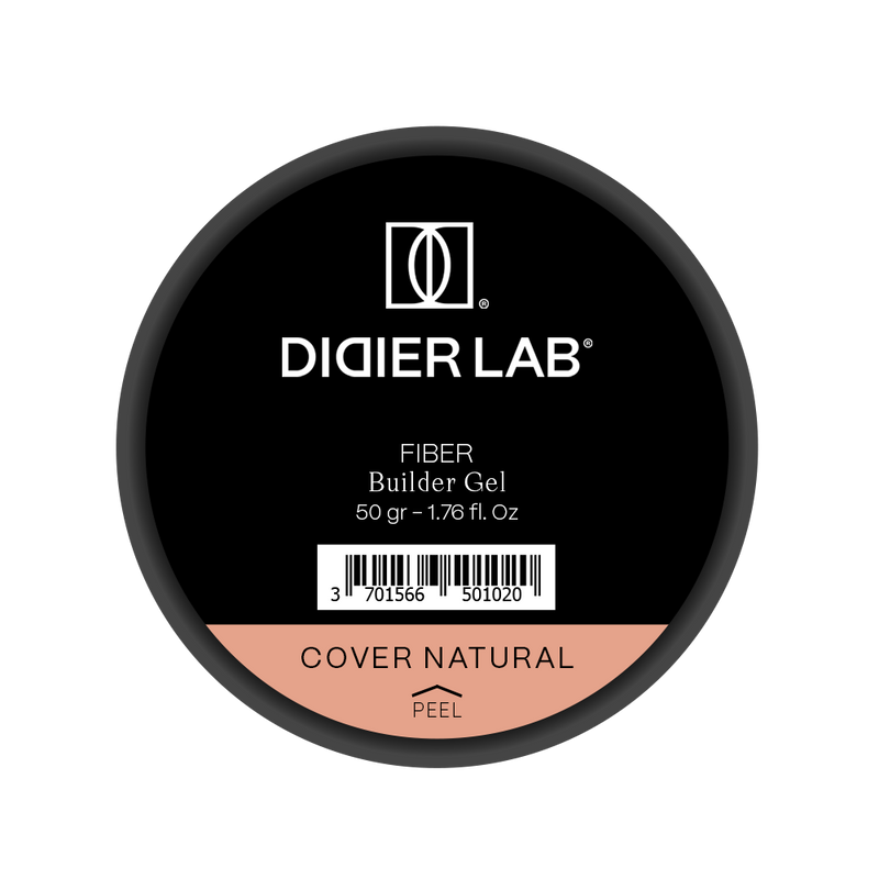 Fiber builder gel, Didier Lab, Cover Natural, 50gr