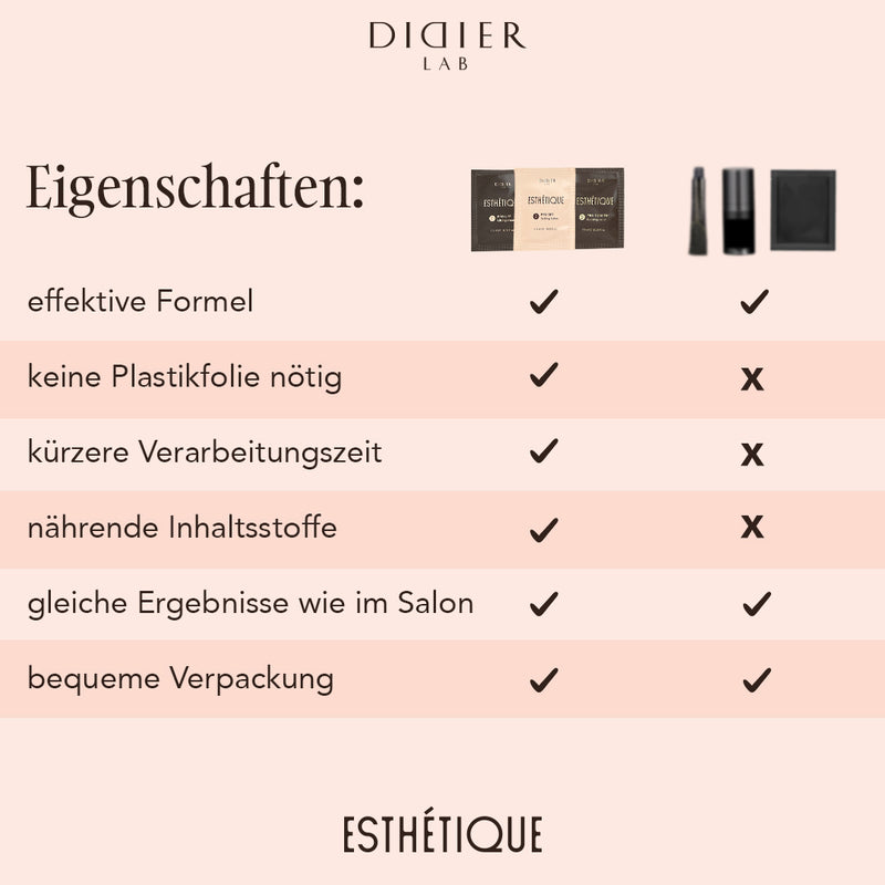Augenbrauen-Laminierung-Set, Esthétique, DidierLab, 3x1 St.x1,5 ml