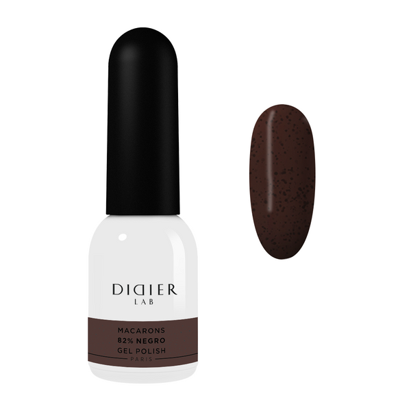 UV Nagellack, Macarons, 82% Negro, DidierLab, 10ml