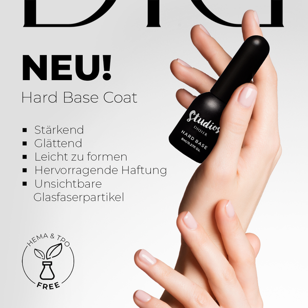 Hard Base Coat, Studios Didier, 8ml