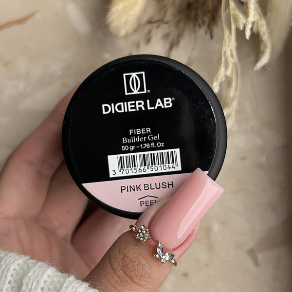 Fiber builder gel, Didier Lab, Pink Blush, 50g