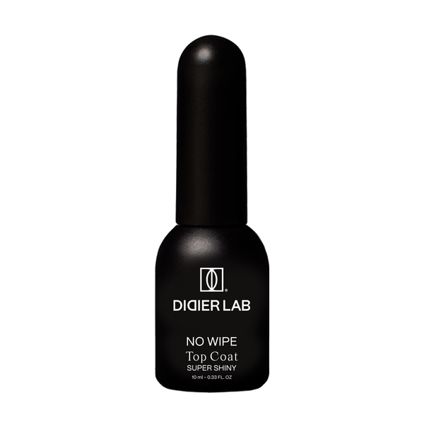 Top Coat No Wipe Super Shiny, Didier Lab, HEMA und TPO frei, Clean Formula, 10 ml